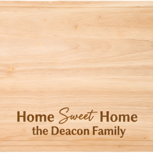 personalized cutting board