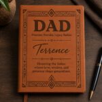 Personalized Protector Provider Legacy Builder Journal, Father’s Day Gift