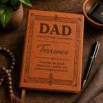 Personalized Protector Provider Legacy Builder Journal, Father’s Day Gift