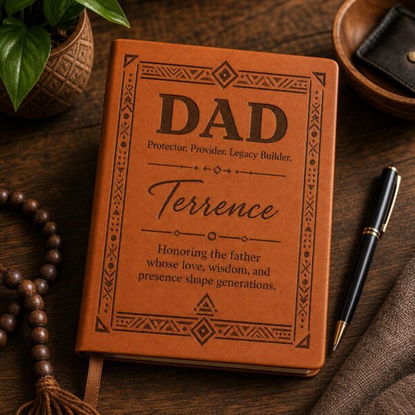 personalized dad journal, rooted respected father’s day gift Personalized Protector Provider Legacy Builder Journal, Father’s Day Gift