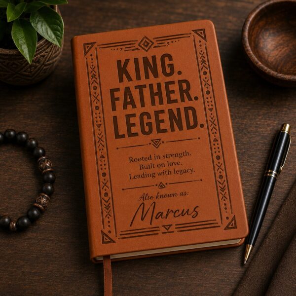 personalized king father legend journal, father’s day gift Personalized King Father Legend Journal, Father’s Day Gift