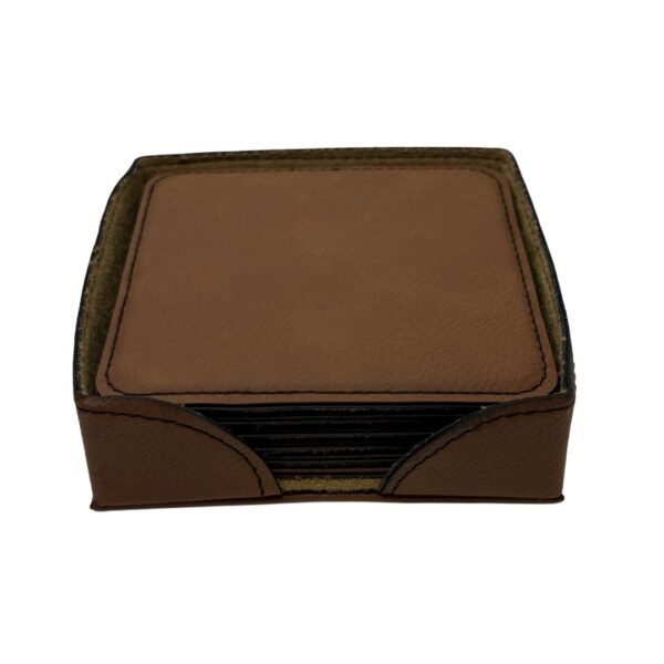 Personalized Leatherette Coasters