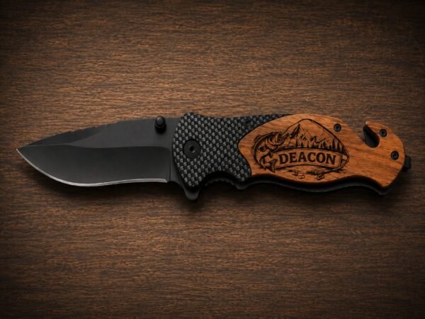 Personalized Engraved Pocket Knife for Him