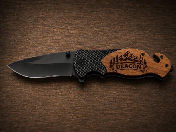 Personalized Engraved Pocket Knife for Him