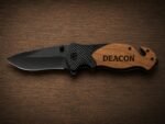 Personalized Engraved Pocket Knife for Him