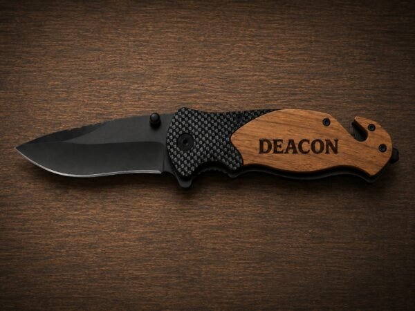 Personalized Engraved Pocket Knife for Him