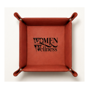 Women Of Wellness 2026 Leatherette Valet Tray