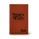 Women Of Wellness 2026 Personalized Leatherette Journal